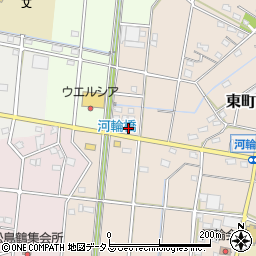 静岡県浜松市中央区東町481周辺の地図