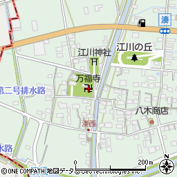 静岡県袋井市湊40周辺の地図