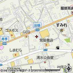 岡山県総社市井手1117周辺の地図