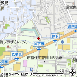 岡山県岡山市中区神下163周辺の地図