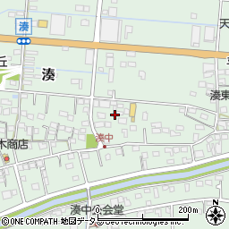 静岡県袋井市湊277周辺の地図