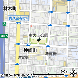 南大江公園周辺の地図