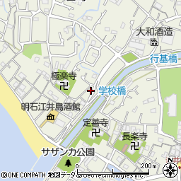 兵庫県明石市大久保町西島1082-1周辺の地図