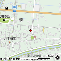 静岡県袋井市湊570周辺の地図