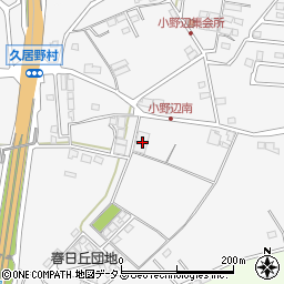 三重県津市久居小野辺町945周辺の地図