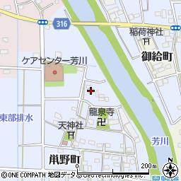 静岡県浜松市中央区鼡野町39周辺の地図