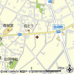 静岡県浜松市中央区白羽町849周辺の地図
