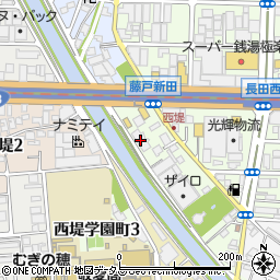 アンドユーイワキ・東大阪周辺の地図