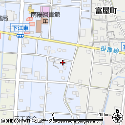 静岡県浜松市中央区下江町672周辺の地図