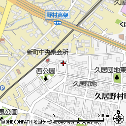 三重県津市久居野村町372-208周辺の地図