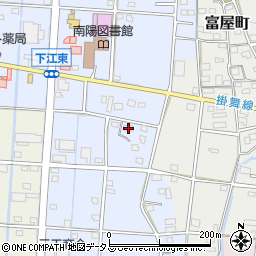 静岡県浜松市中央区下江町673周辺の地図