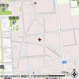 静岡県磐田市川袋532-4周辺の地図