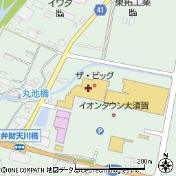 ザ・ビッグ大須賀店周辺の地図