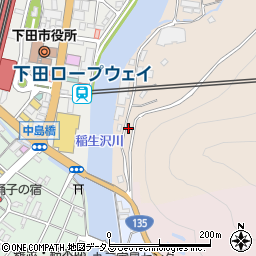 静岡県下田市中840-6周辺の地図
