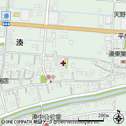 静岡県袋井市湊279周辺の地図