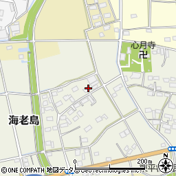 静岡県磐田市海老島519周辺の地図