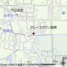 岡山県岡山市中区下44-4周辺の地図