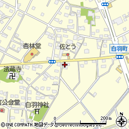 静岡県浜松市中央区白羽町859周辺の地図
