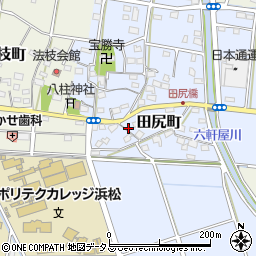 静岡県浜松市中央区田尻町368周辺の地図