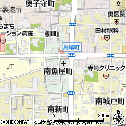 奈良県奈良市南魚屋町35-4周辺の地図