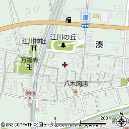 静岡県袋井市湊475周辺の地図