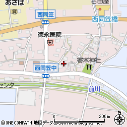 静岡県袋井市西同笠333周辺の地図