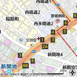 ライオンズプラザオータニ神戸周辺の地図