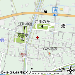静岡県袋井市湊480周辺の地図