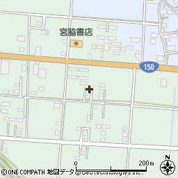 静岡県袋井市湊871-5周辺の地図