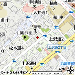 レオケアステーション湊川周辺の地図