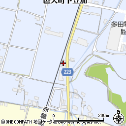 邑久自動車整備工場周辺の地図