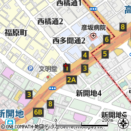 セブンイレブン神戸福原町店周辺の地図