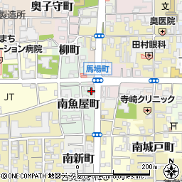奈良県奈良市南魚屋町35-3周辺の地図