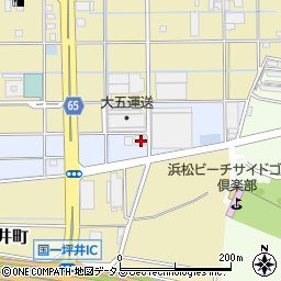 静岡県浜松市中央区舞阪町長十新田677周辺の地図