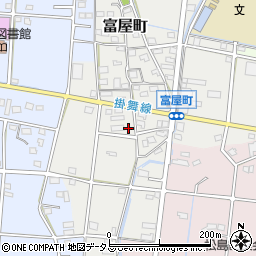 静岡県浜松市中央区富屋町262周辺の地図