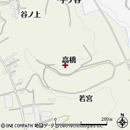 愛知県豊橋市小島町高橋周辺の地図