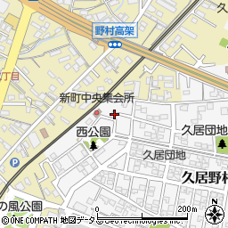 三重県津市久居野村町372-209周辺の地図
