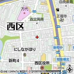 オーテック大阪支店周辺の地図