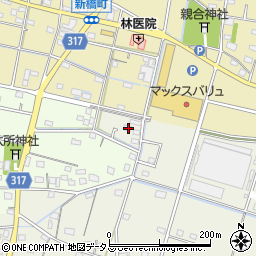 静岡県浜松市中央区米津町1820周辺の地図