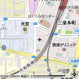 リクシル（ＬＩＸＩＬ）リフォームショップ　ライファ奈良駅前周辺の地図
