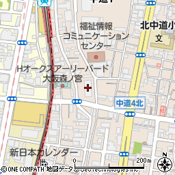 株式会社フジキカイ　大阪支店周辺の地図