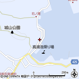 兵庫県姫路市家島町真浦522周辺の地図