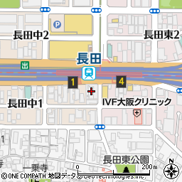 長田センタービル周辺の地図