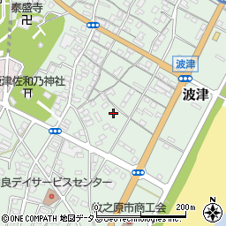 静岡県牧之原市波津979-2周辺の地図