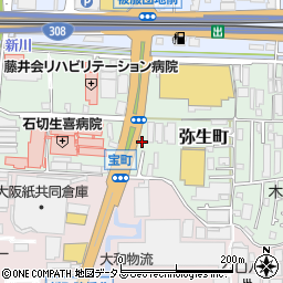 薩摩ッ子ラーメン石切店周辺の地図