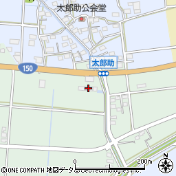 静岡県袋井市湊931周辺の地図