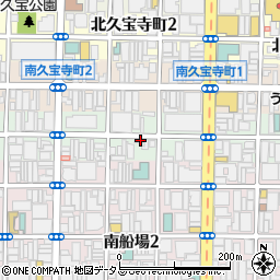 トヨタレンタリース大阪心斎橋船場店周辺の地図