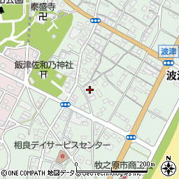 静岡県牧之原市波津980-4周辺の地図