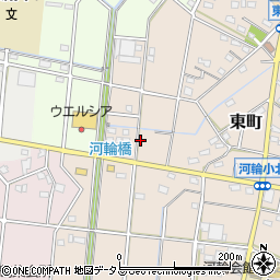 静岡県浜松市中央区東町473周辺の地図