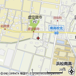静岡県浜松市中央区法枝町590周辺の地図